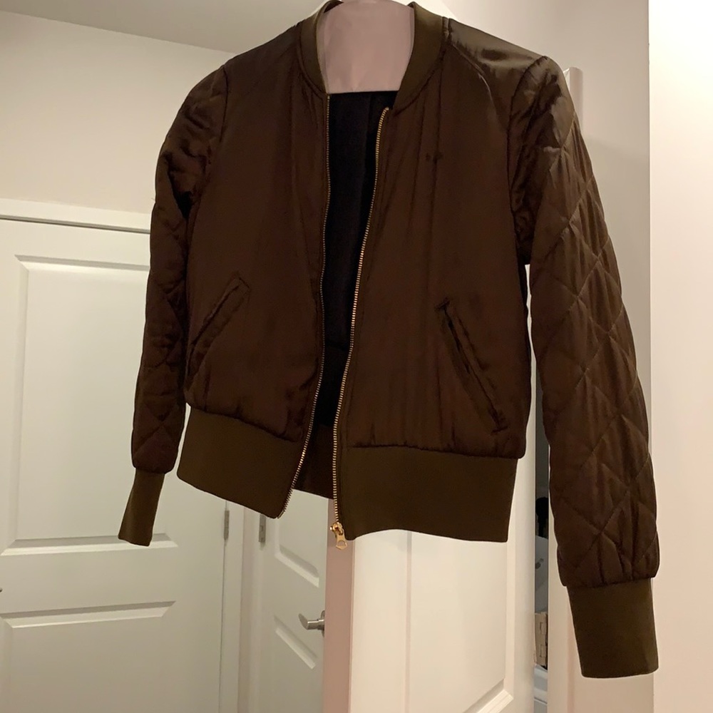 Small Army Green bomber jacket